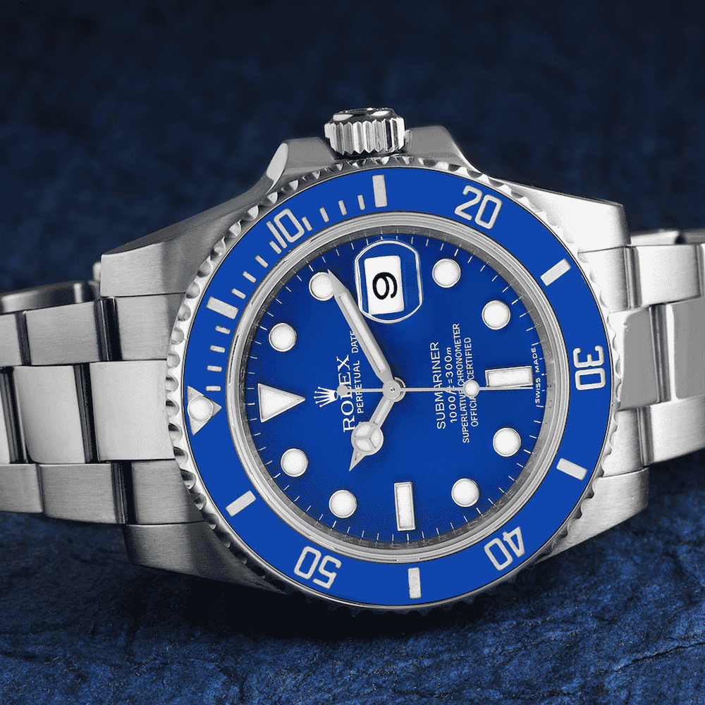 Rolex Submariner Date White Gold Men's Watch 116619LB - Image 5