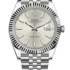 Rolex Datejust 41 Silver Dial Men’s Watch M126334-0004