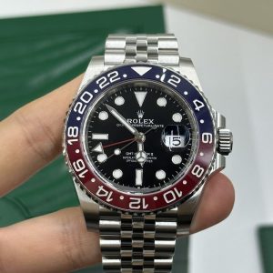 Rolex GMT Master ll Pepsi Bezel Jubilee Bracelet Men’s Watch M126710BLRO-0001