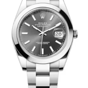 Rolex Datejust 41 Stainless Steel Slate Dial Men’s Watch M126300-0007