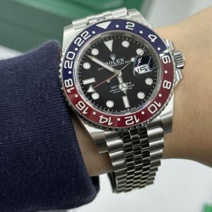 Rolex GMT Master ll Pepsi Bezel Jubilee Bracelet Men’s Watch M126710BLRO-0001