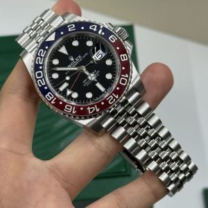 Rolex GMT Master ll Pepsi Bezel Jubilee Bracelet Men’s Watch M126710BLRO-0001