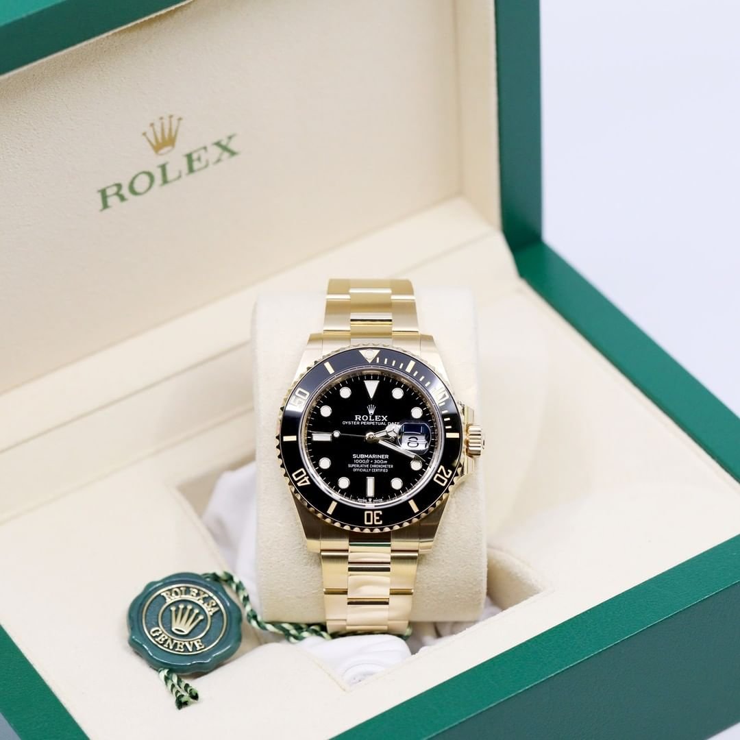 Rolex Submariner Date Oyster, 41 mm, yellow gold, Reference 126618LN - Image 10