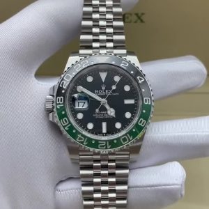Rolex GMT Master ll Sprite Lefty Jubilee Bracelet Men’s Watch M126720VTNR-0002