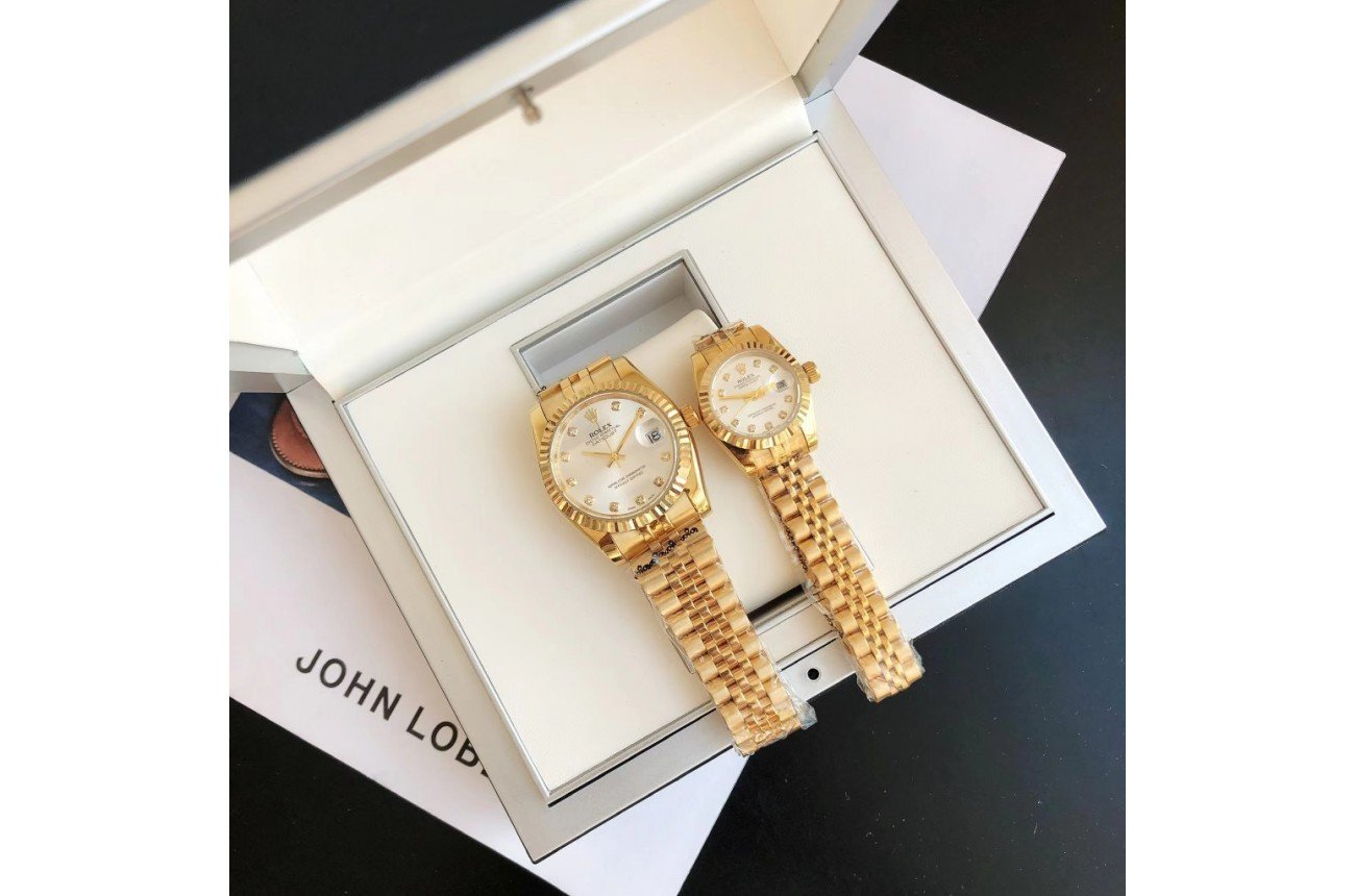 Rolex Datejust 36/28mm RG/RG Jub Sliver/Dial - Image 7