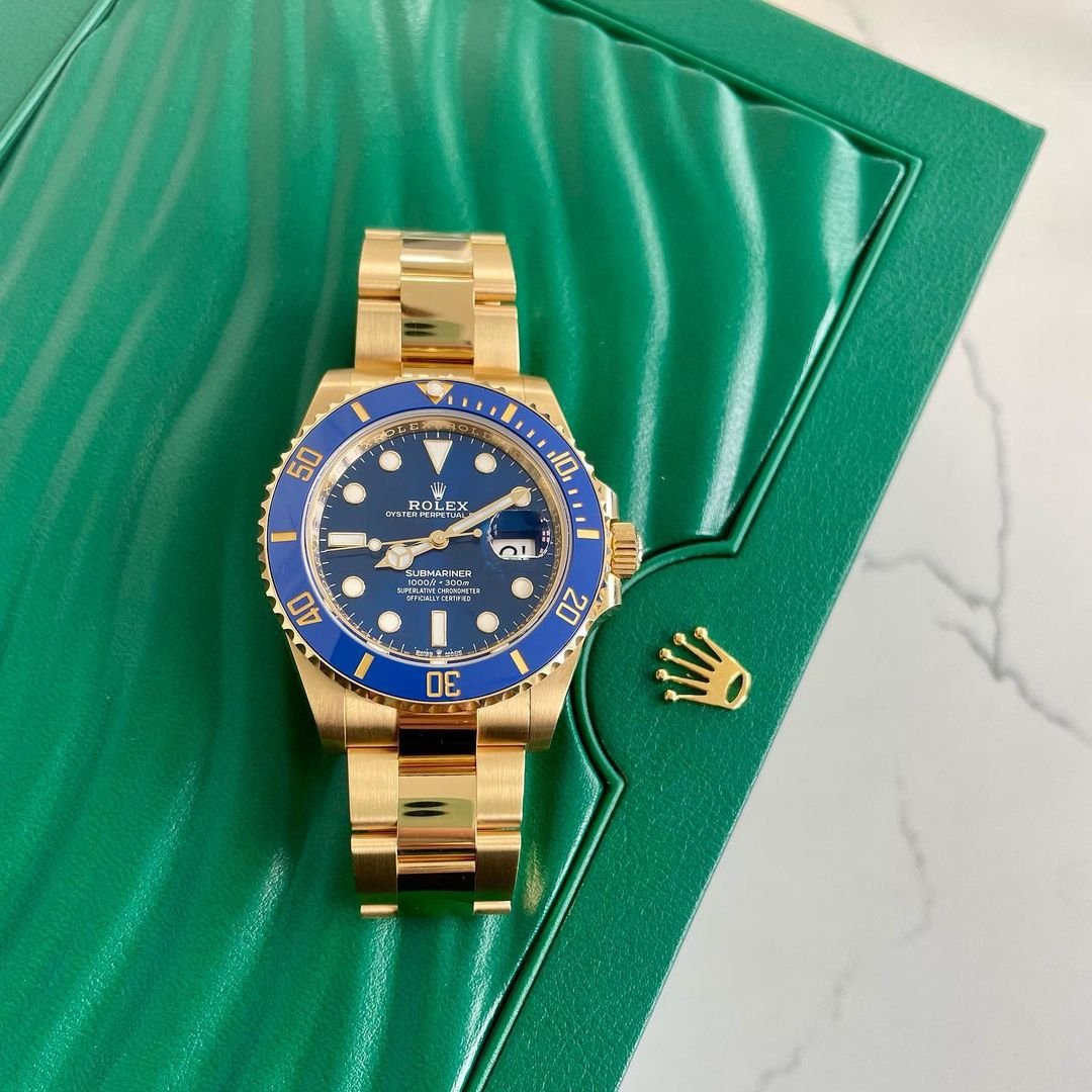 Rolex Submariner Date Oyster, 41 mm, yellow gold, Reference 126618LN - Image 3