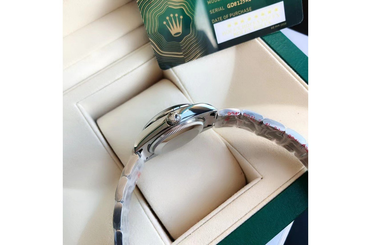 Rolex Oyster Perpetual 31/41mm SS/SS Green/Stk - Image 8