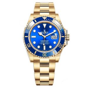 Rolex Submariner Date Oyster, 41 mm, yellow gold, Reference 126618LN