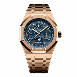 AP Rose Gold Blue Dial Replica