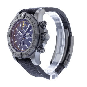 Breitling Super Avenger II Black Steel M133711A/BF30 Replica