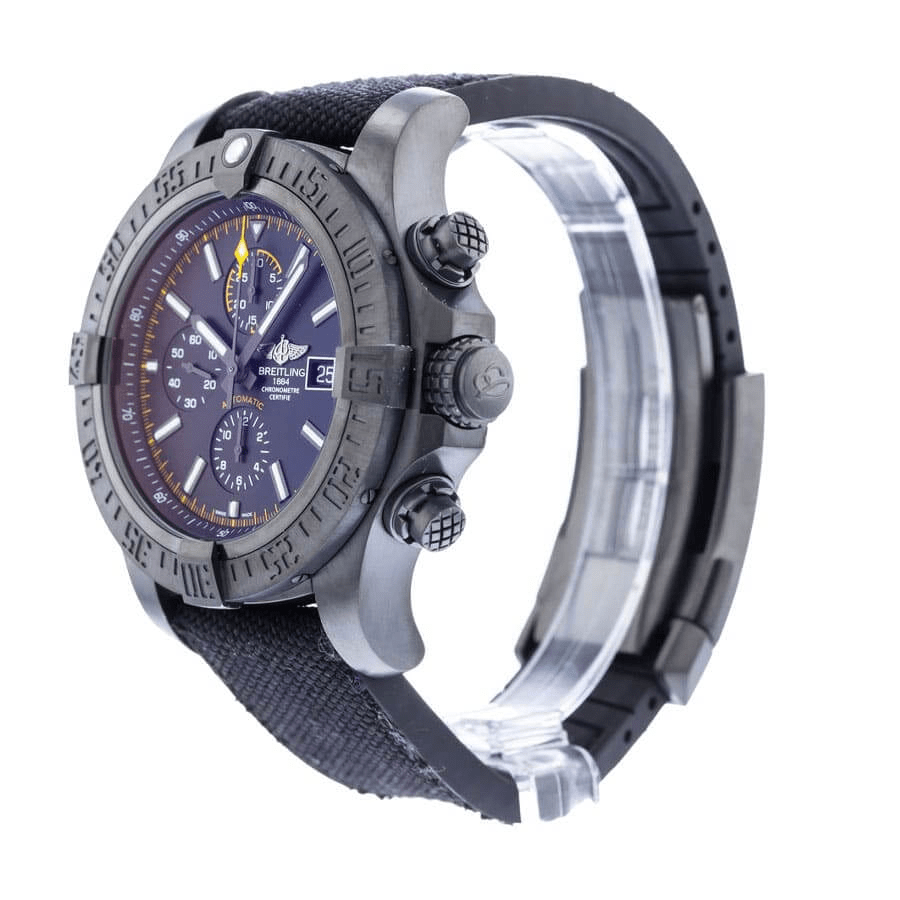 Breitling Super Avenger II Black Steel M133711A/BF30 Replica - Image 2