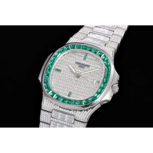 Emerald Bezel 5711 Replica