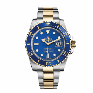 Rolex Submariner Date Two Tone Blue Dial 16613 Replica