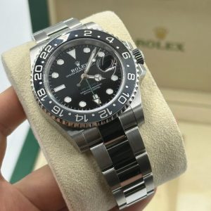 Rolex GMT Master ll Automatic Black Dial Steel Men’s Watch M126710GRNR-0004