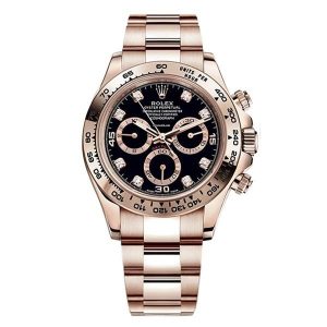 Rolex Cosmograph Daytona 18k Everose Gold Men’s Watch 116505-0015