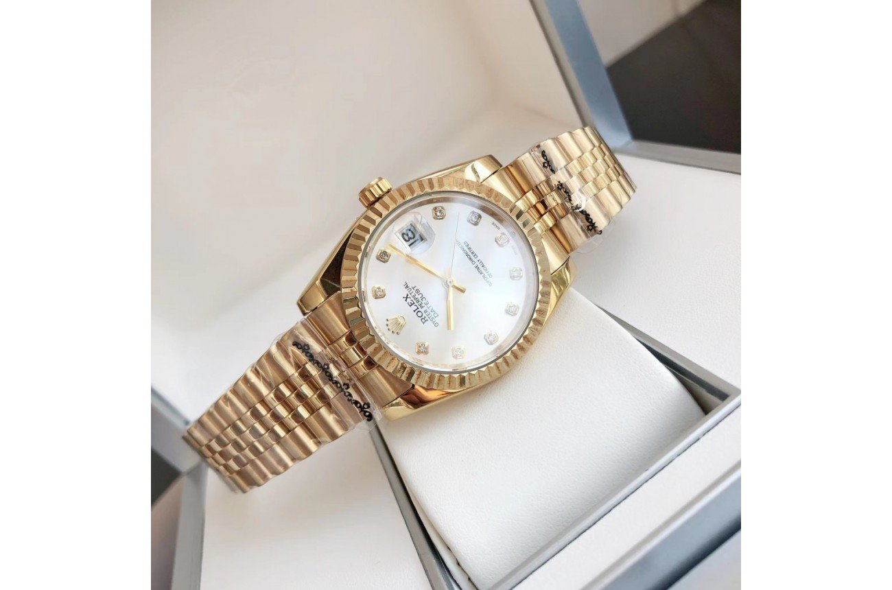 Rolex Datejust 36/28mm RG/RG Jub Sliver/Dial - Image 5