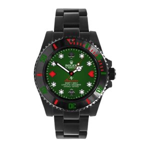 Rolex Submariner Special Edition Spades and Hearts Poker BLAKEN Customized Watch