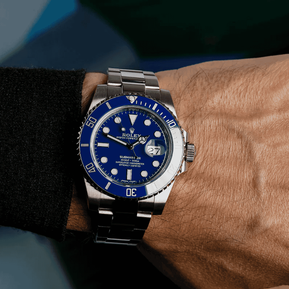 Rolex Submariner Date White Gold Men's Watch 116619LB - Image 4