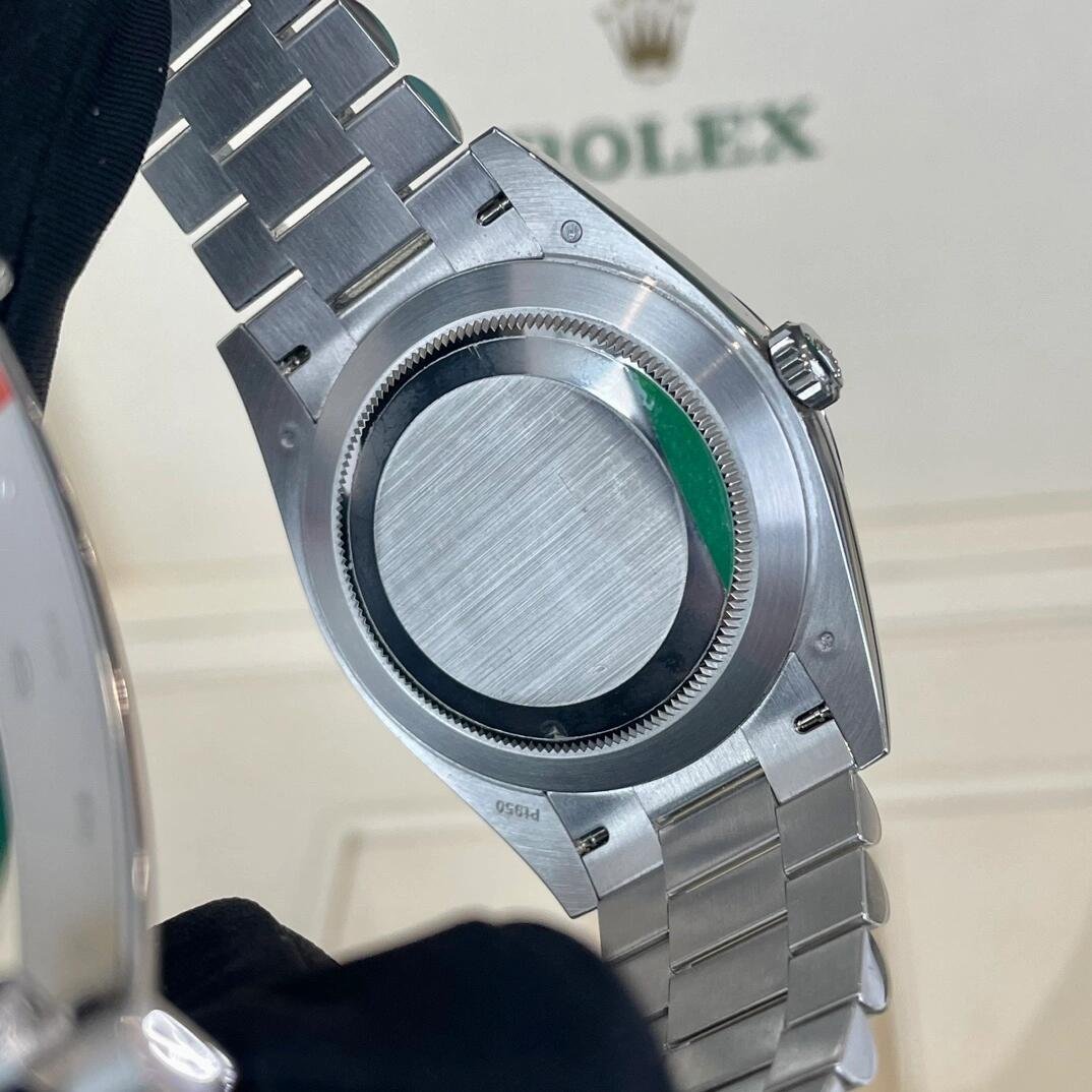 Rolex Day-Date 40 Platinum Ice-Blue Diamond Dial Men's Watch M228236-0006 - Image 4