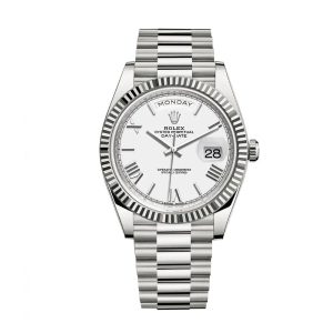 Rolex Day-Date II 218239 Grey Roman Dial Replica