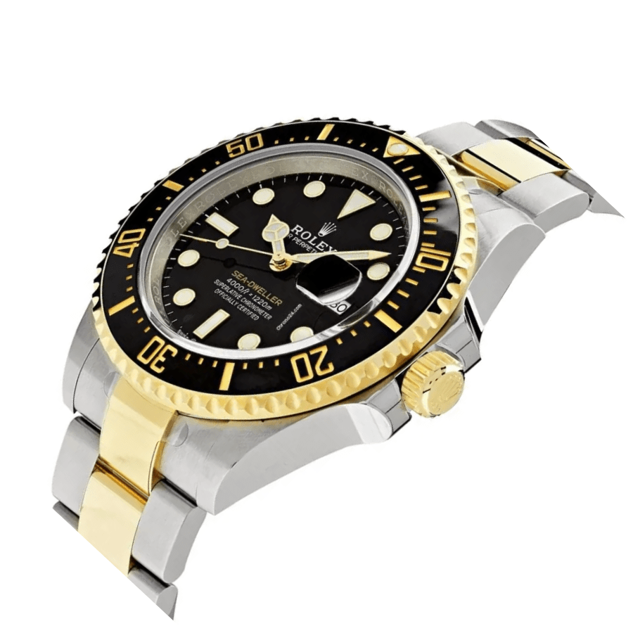Rolex Sea-Dweller In Two-Tone 'Rolesor' Steel And Yellow Gold Replica - Image 3
